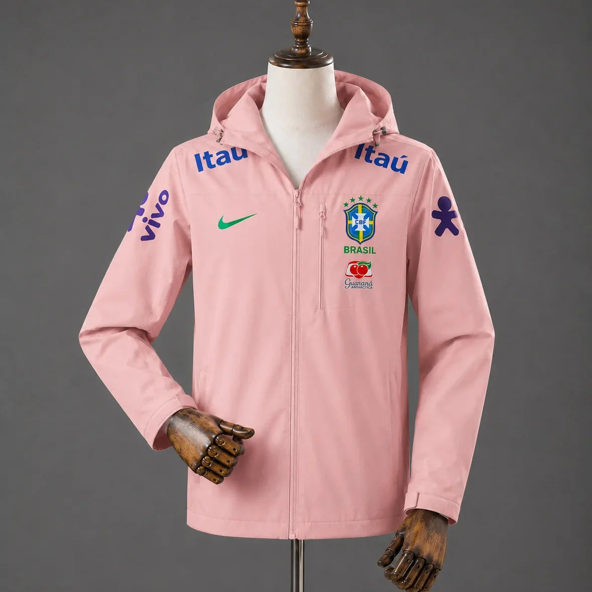 Rose – Nike Veste Brésil, vue 1